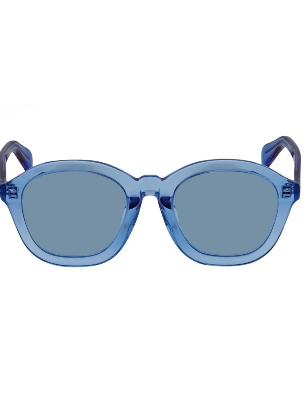 NEW CELINE BLUE ROUND SUNGLASSES - Picture 10 of 13